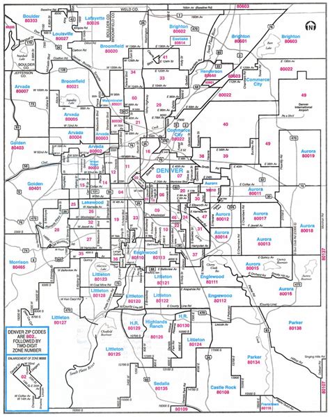 Zip Code Map Denver Area - Fall Colors 2024