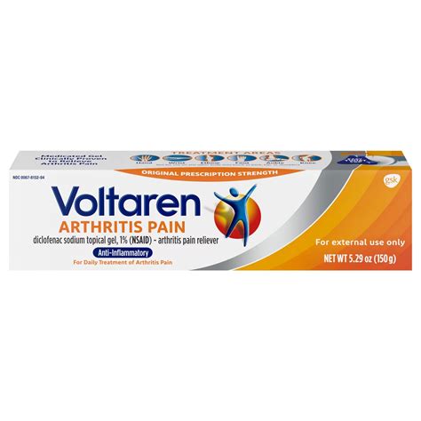 Voltaren Arthritis Pain Topical Gel 1% - Shop Muscle & Joint Pain at H-E-B