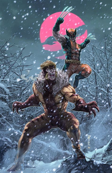 Sabretooth vs Wolverine | Wolverine comic, Wolverine marvel, Marvel ...