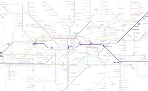 Heres What The Tube Map Will Look Like When The New Elizabeth Line ...