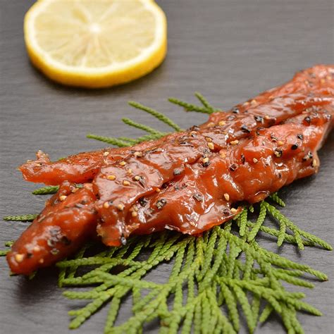 Buy Wild Caught Candied Smoked Salmon Indian Candy Canadian Smoke ...