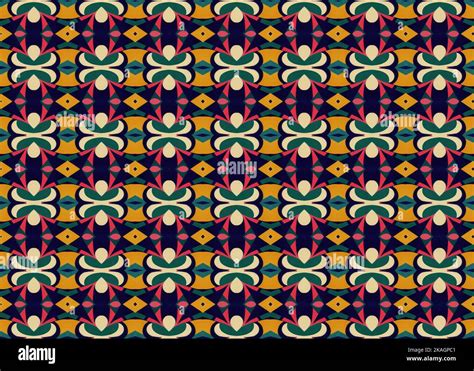 Seamless repeating pattern illustration, useful for fabric, wallpaper ...