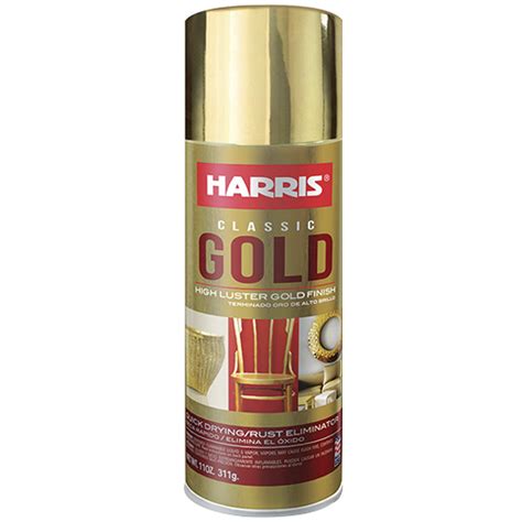 Harris Spray Paint Gold Chrome