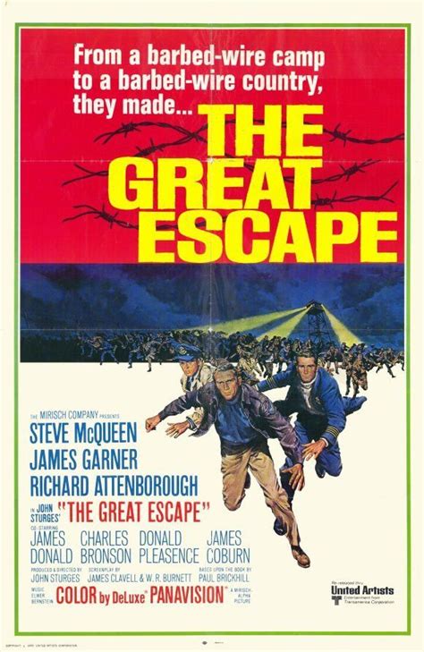 The Great Escape 27x40 Movie Poster (1963) | Old movie posters, Best ...