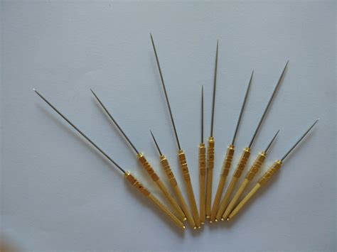 genuine four hole acupunctuer needle single point non disposable ...