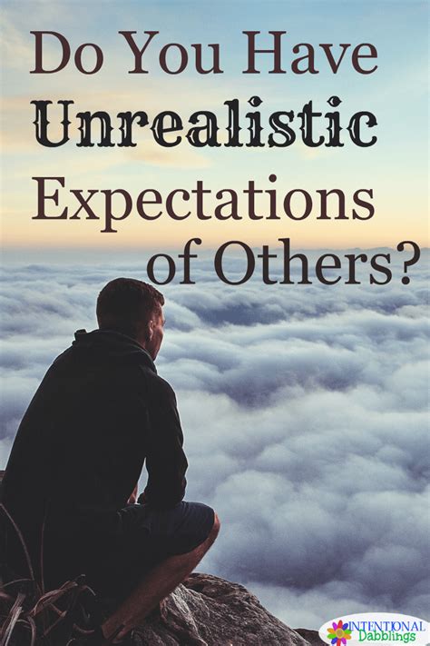 Unrealistic Expectations for Others - Intentional Dabblings | Funny ...