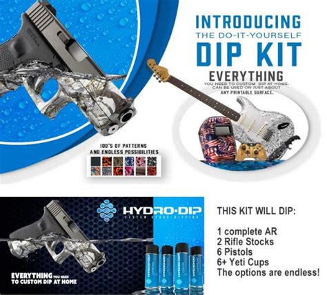 3 meter Hydro-Dip Kit 16 oz - Water Transfer Printing, Hydrographic ...