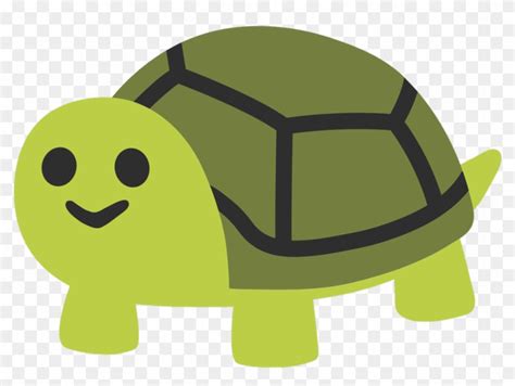 Download Turtle Emoji K - Google Turtle Emoji Clipart Png Download - PikPng