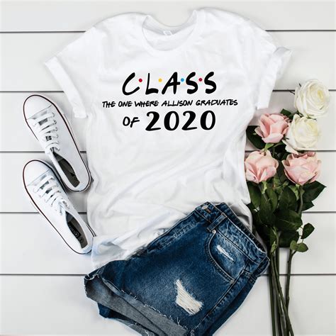 Friends Graduation Shirt Graduation Gift Senior Shirt Class - Etsy