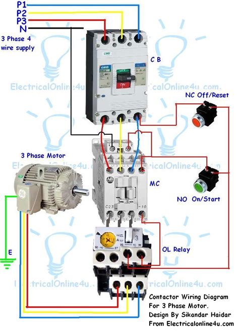 Contactor Relay Wiring Diagram