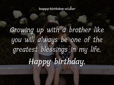 Happy Birthday Big Brother Quotes From Sisters