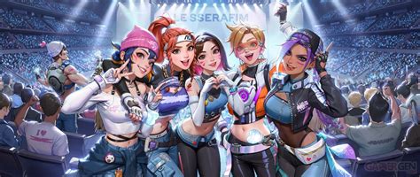 Overwatch 2 x Le Sserafim : un clip, un mode de jeu et des skins ultra ...