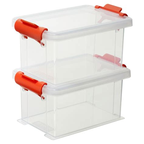 Clear Plastic Storage Boxes