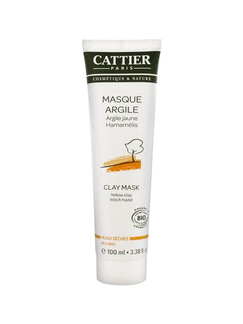 Cattier Yellow Clay Mask Dry Skin 100ml | Buy at Low Price Here