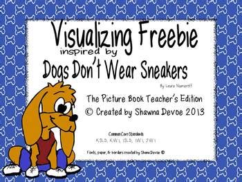 Visualizing Freebie inspired by Dogs Don't Wear Sneakers by Laura Numeroff