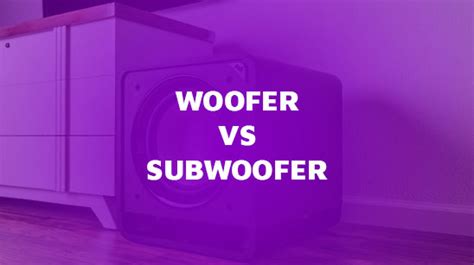 Woofer Vs Subwoofer: Which Is The Better Bass Provider?