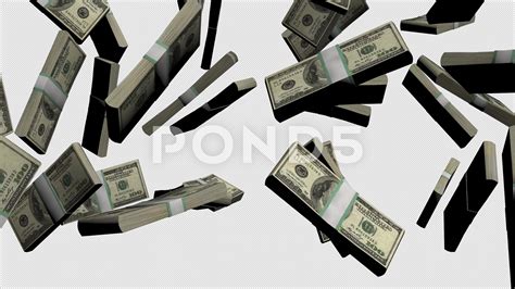 Money Falling Animation