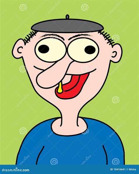 Funny Dude Vector Illustration | CartoonDealer.com #10115600