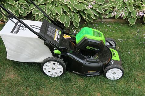 Greenworks Pro Lawn Mower - Tools in Action