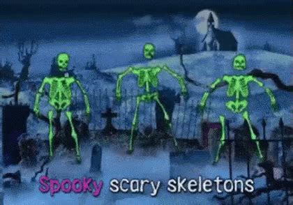 Spooky Scary Skeletons GIF - Spooky Scary Skeletons - Discover & Share GIFs