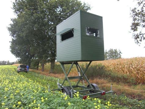 New Mobile Tower Hunting Blind Hydraulic Lift Deer Stand