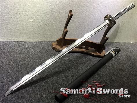 Full Tang Real Ninjato Sword, Custom Ninjato Blade With Hadori Polish ...