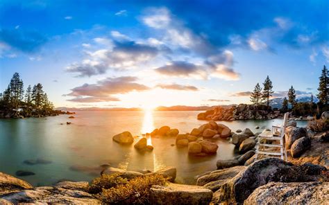 lake tahoe in united states Mac Wallpaper Download | AllMacWallpaper