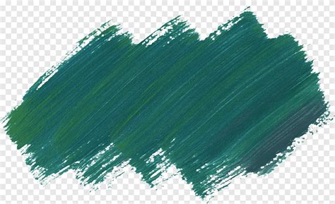 Paintbrush, brush stroke, green artwork, texture, grass png | PNGEgg