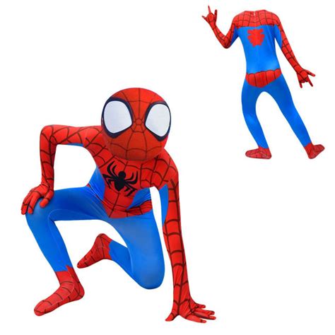 Spidey And His Amazing Friends Spidey Costume - Spidey Cosplay ...