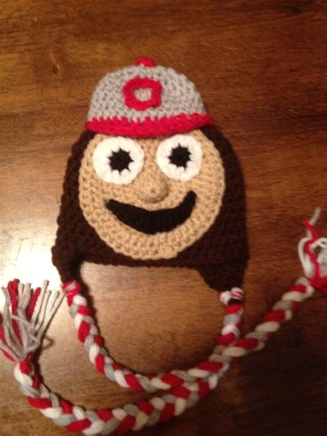 Ohio state buckeyes mascot by HatsbyLisa on Etsy