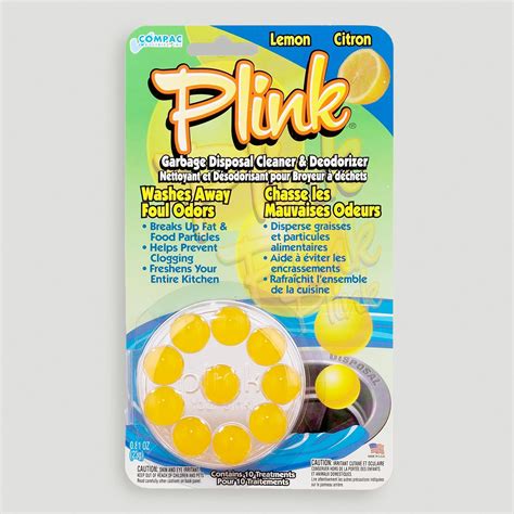 Plink Lemon Garbage Disposal Cleaner and Deodorizer | Disposal cleaner ...