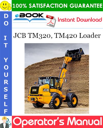 JCB TM320, TM420 Loader Operator’s Manual – PDF Download