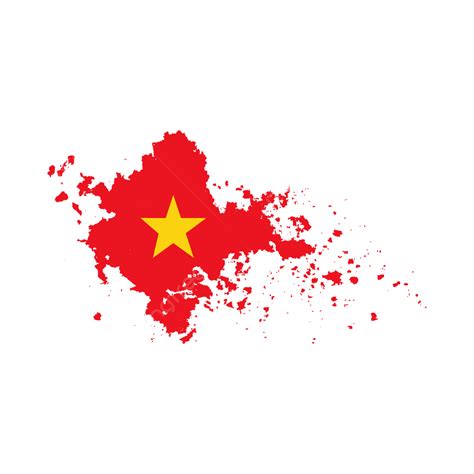 Vietnam Flag Vector Art PNG, Vietnam Flag Brush, Vietnam Png, Brush ...