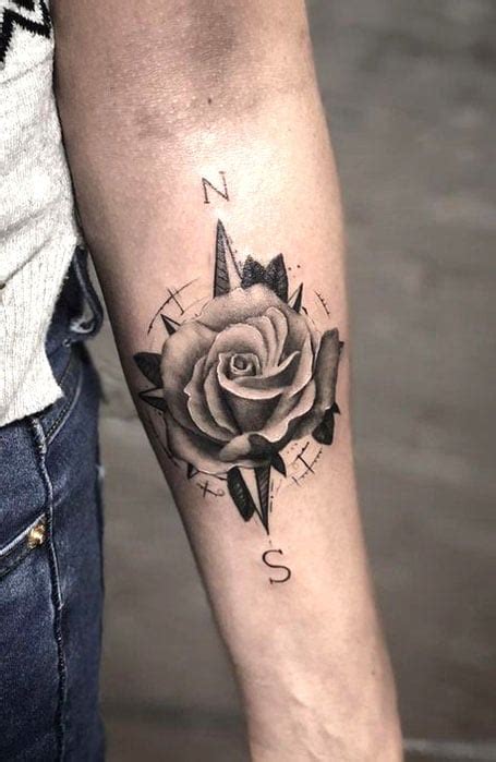 Compass Rose Tattoo Ideas