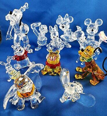 Swarovski crystal disney 12 figurines w/ original boxes and COA Mint ...