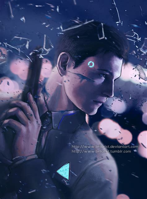 Connor Detroit Become Human by Brilcrist on DeviantArt