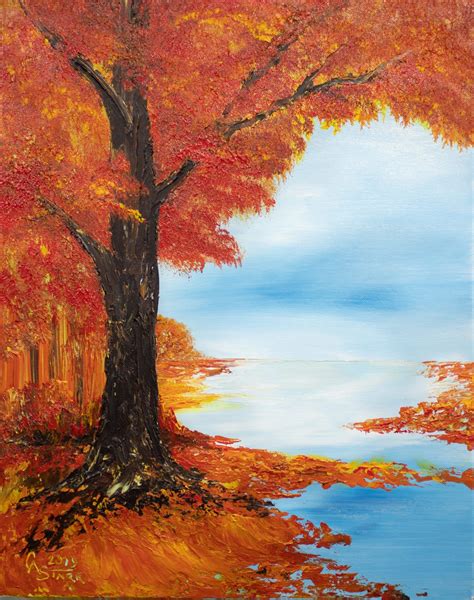 Autumn Paintings Trees