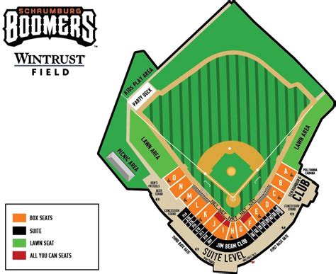 Seating Chart | Official Website of the Schaumburg Boomers