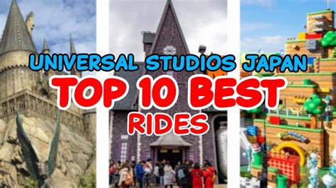 Top 10 rides at Universal Studios Japan - Osaka, Japan | 2022 - Alo Japan