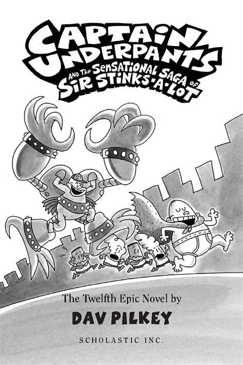 Captain Underpants And The Sensational Saga Of Sir Stinks A Lot