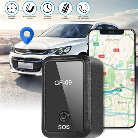 GPS Tracker GF-09 Mini GPS Tracker APP Remote Control Anti-Lost Device ...