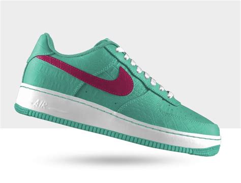 THE SNEAKER ADDICT: Design Your Own NIKEiD Air Force 1 Shoe W/ Croc ...