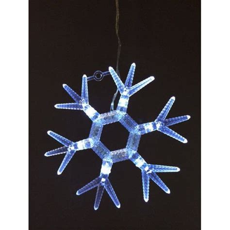 Perfect Holiday LED Battery Operated Snowflake Window Light - Walmart ...