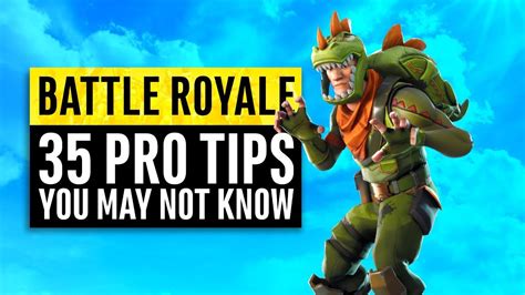 35 Tips and Tricks from Pro Fortnite Battle Royale Players - MentalMars