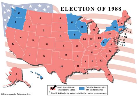 United States presidential election of 1988 | George H.W. Bush vs ...