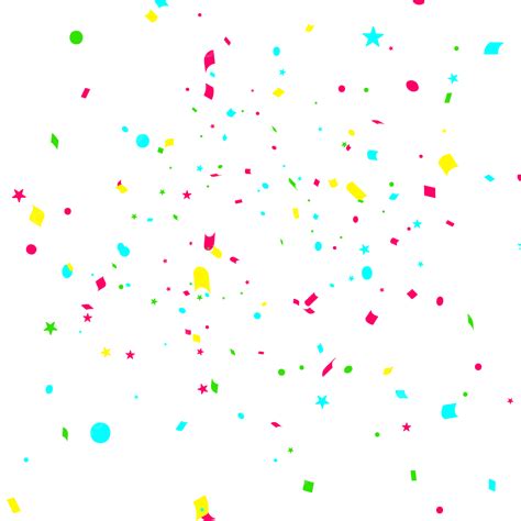 Realistic Confetti Vector Design Images, Realistic Colorful Confetti ...