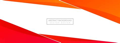 Modern red angle banner on white background 694596 Vector Art at Vecteezy