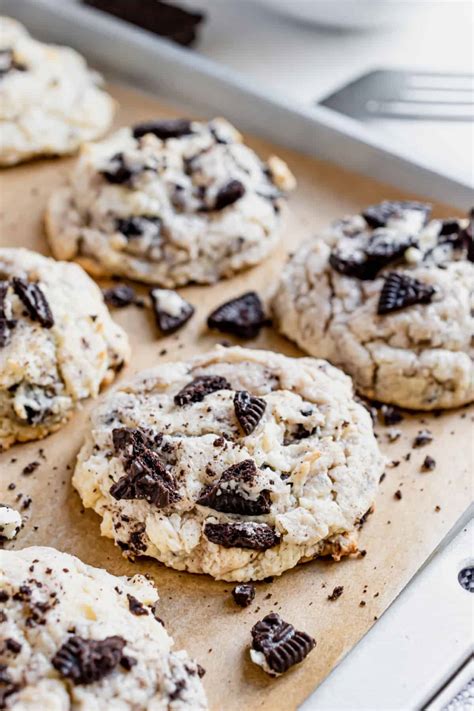 Oreo Cheesecake Cookies Recipe - Shugary Sweets