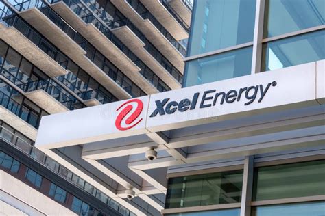 Xcel Energy Corporate Headquarters and Logo Editorial Stock Image ...