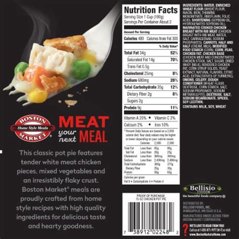 Boston Market® Chicken Pot Pie, 16 oz - Kroger